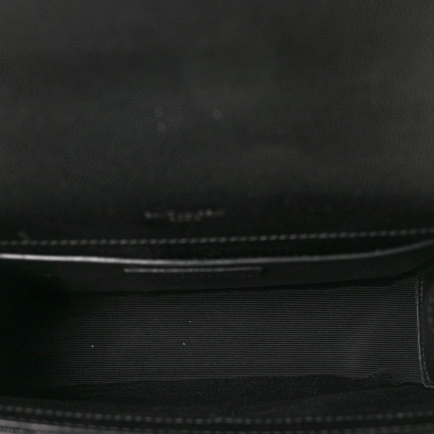 Grain De Poudre Textured Mixed Matelasse Triquilt Medium Monogram Satchel Black