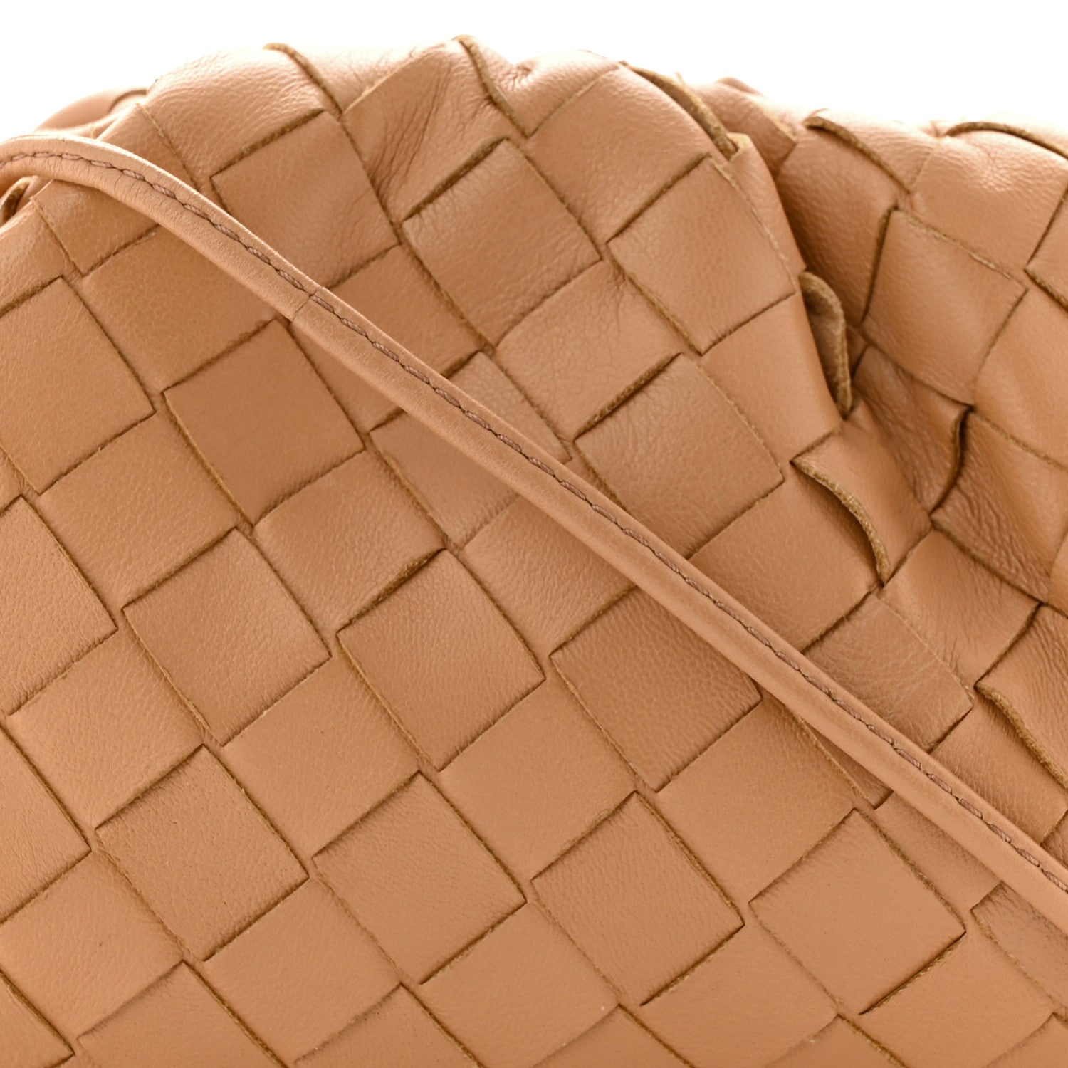 Bottega Veneta Nappa Intrecciato The Mini Pouch Almond 8 of 11