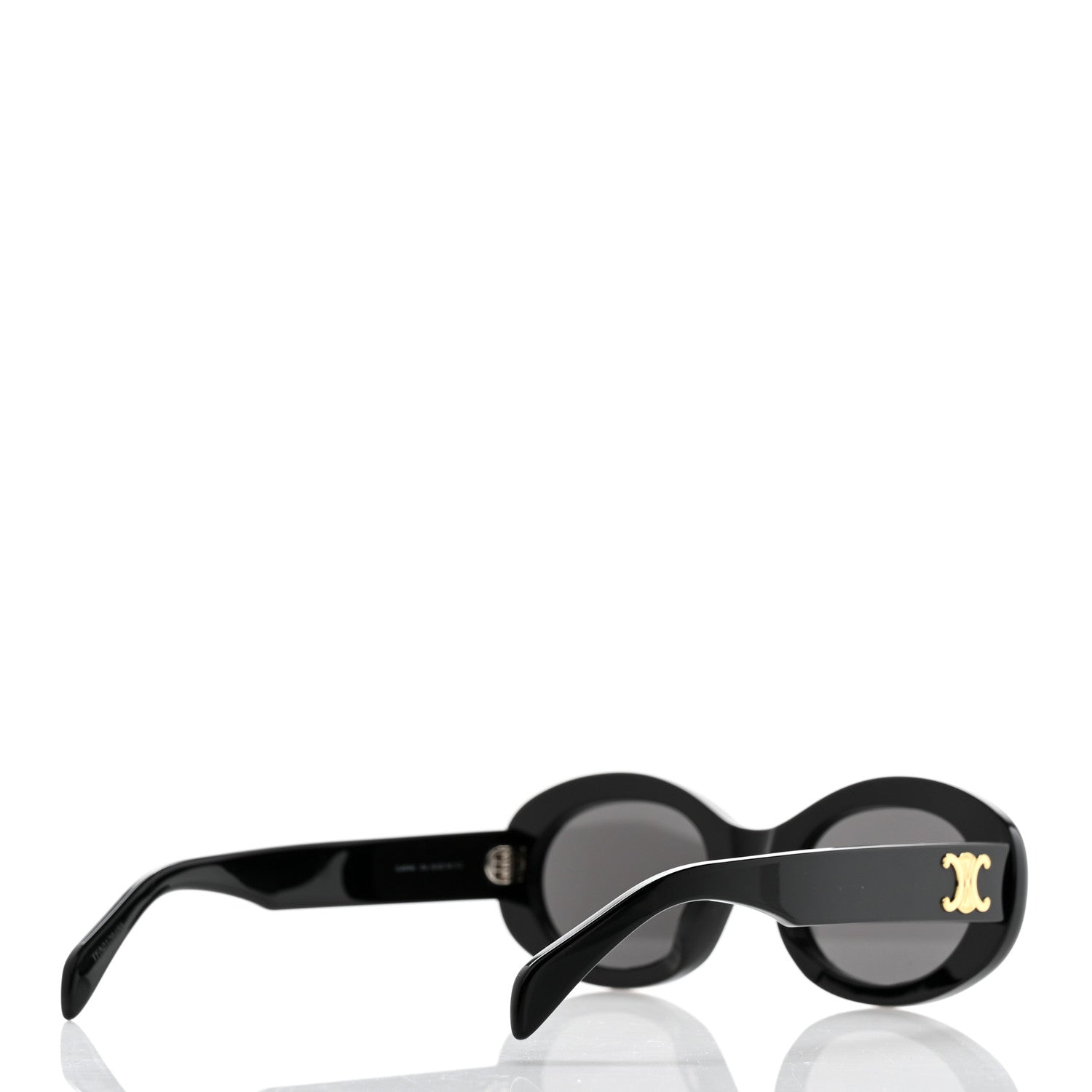 Celine Acetate Triomphe 01 Sunglasses CL 40194U Black 4 of 7