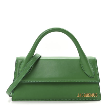 Jacquemus Smooth Calfskin Le Chiquito Long Green 1 of 9