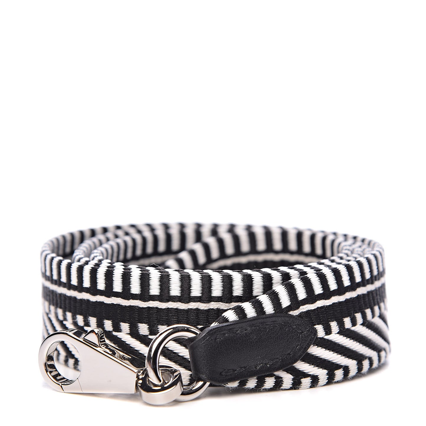 Toile Swift 25mm Sangle Cavale Shoulder Strap Black Ecru