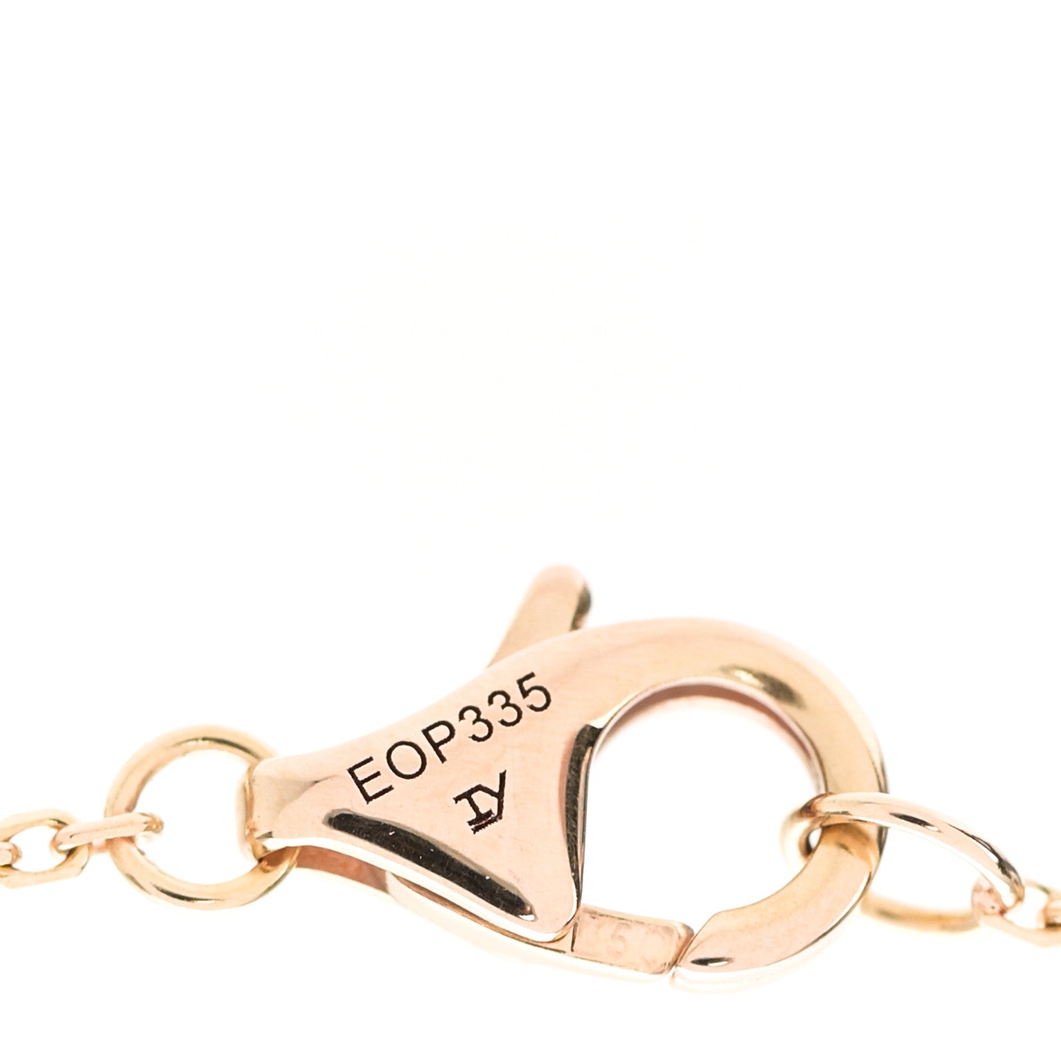 Cartier 18K Pink Gold Diamond Black Onyx XS Amulette de Cartier Pendant Necklace 4 of 6