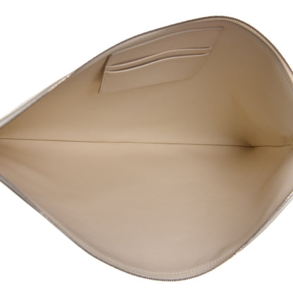 Celine Calfskin Large Made In Clutch Pouch White 5 of 7
