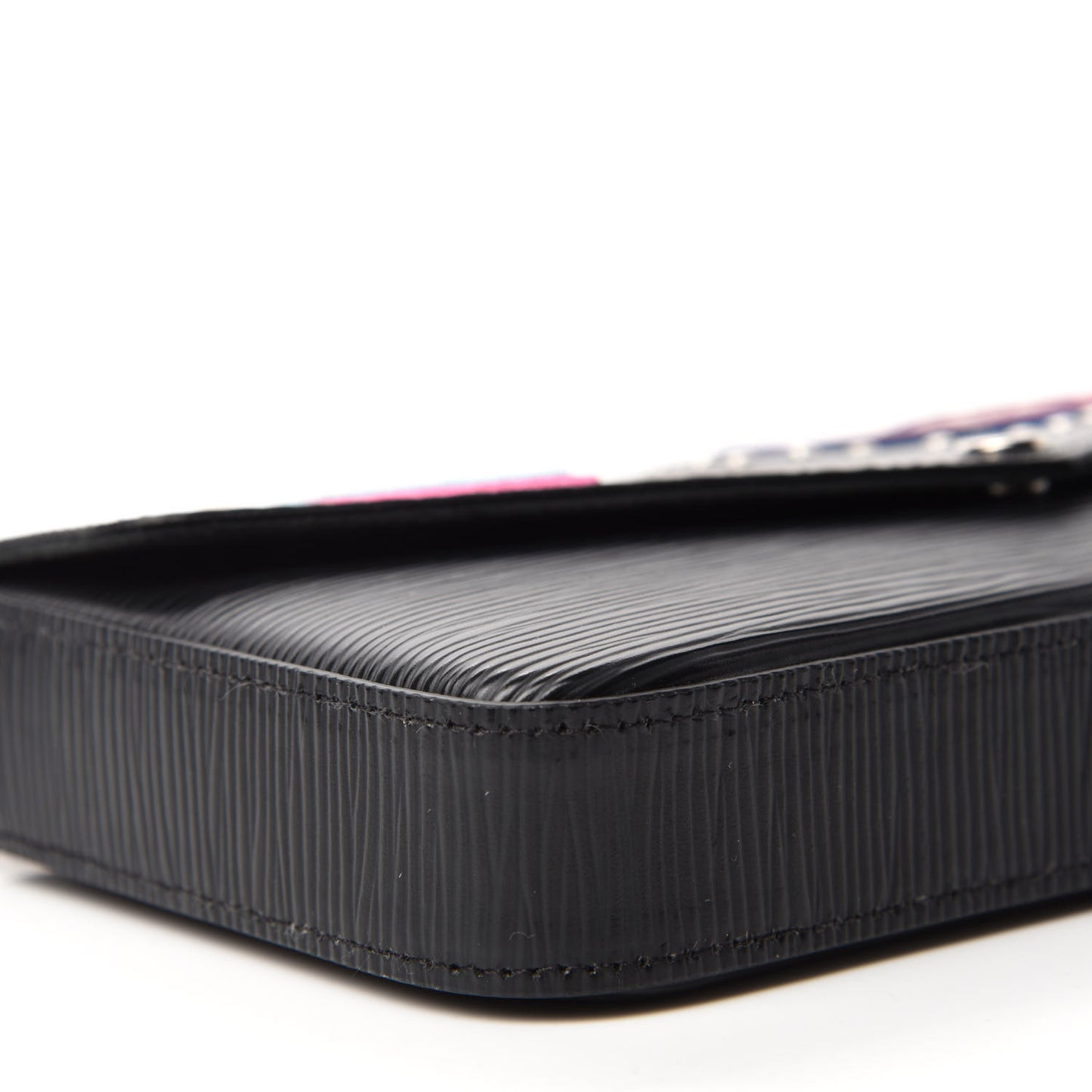 Epi LV Stories Pochette Felicie Black