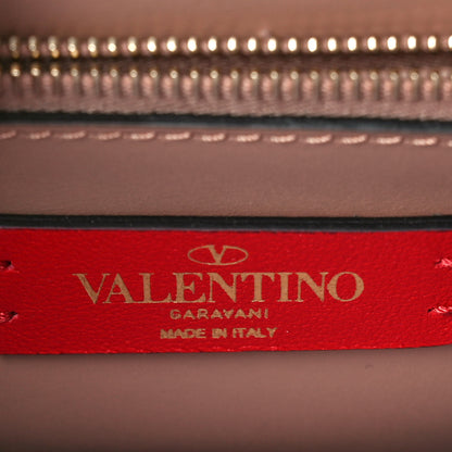 Valentino Garavani Vitello Small Rockstud Shoulder Bag Rose Cannelle 5 of 7