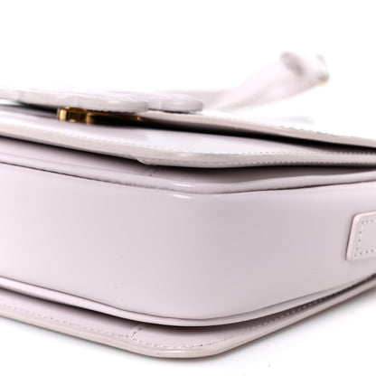 Celine Shiny Calfskin Teen Cuir Triomphe Poudre 9 of 10