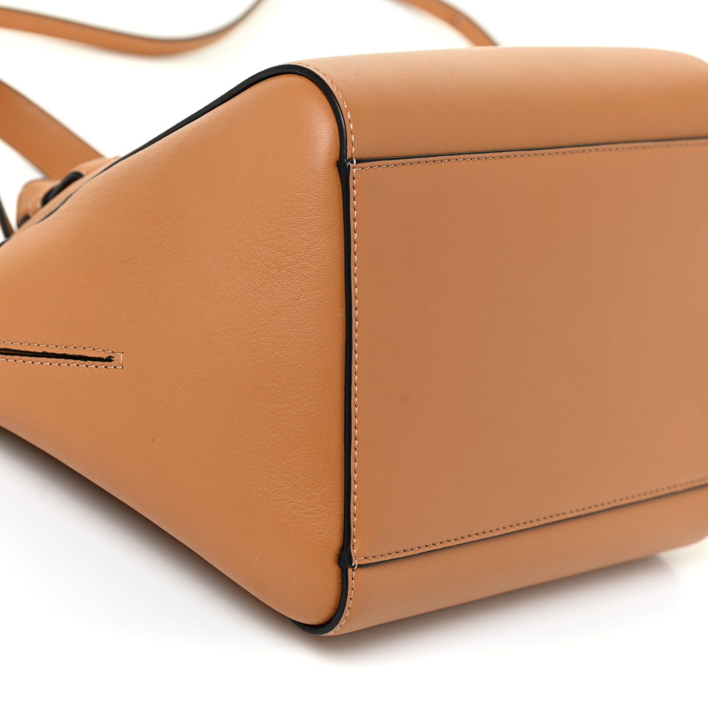 Calfskin Small Hammock Nugget Shoulder Bag Light Caramel