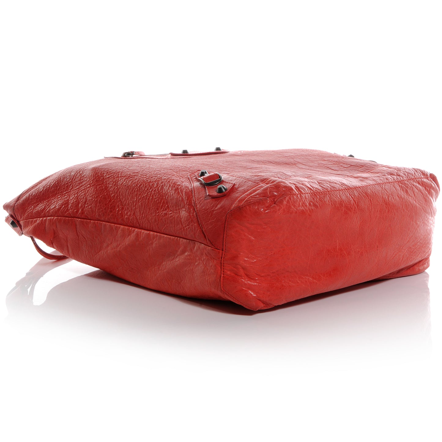 Agneau Day Hobo Vermillion