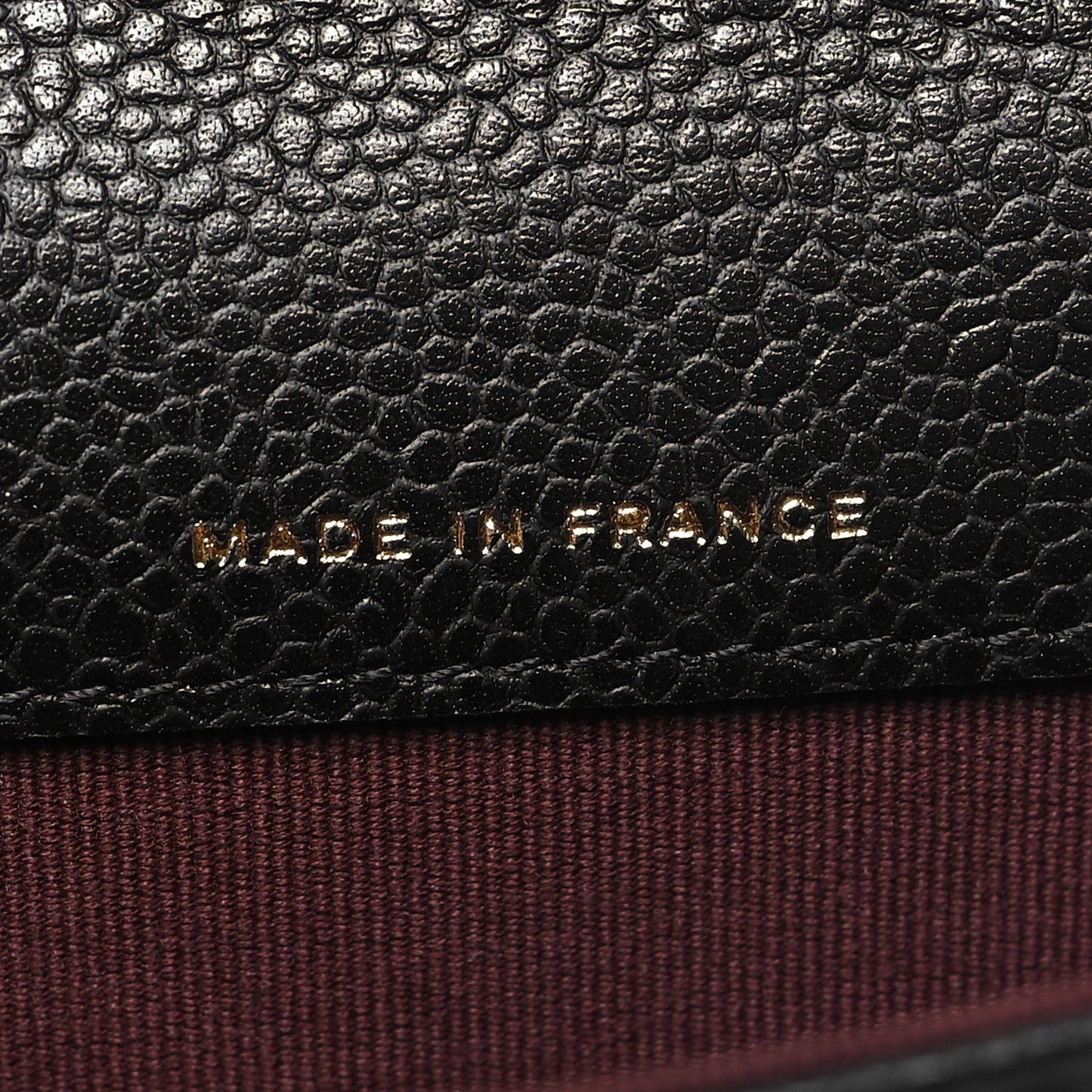 Caviar Quilted Flap Card Holder Wallet Black