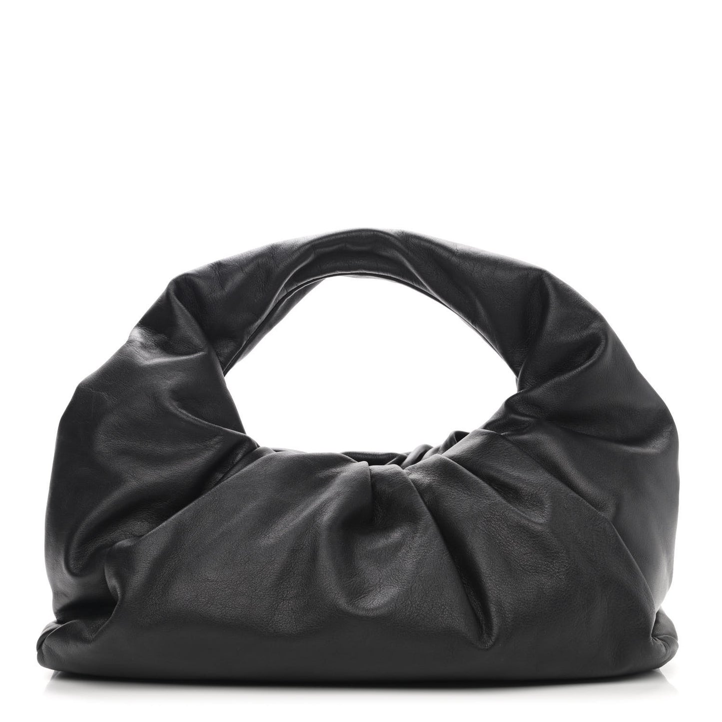 Smooth Butter Calfskin Small The Shoulder Pouch Black