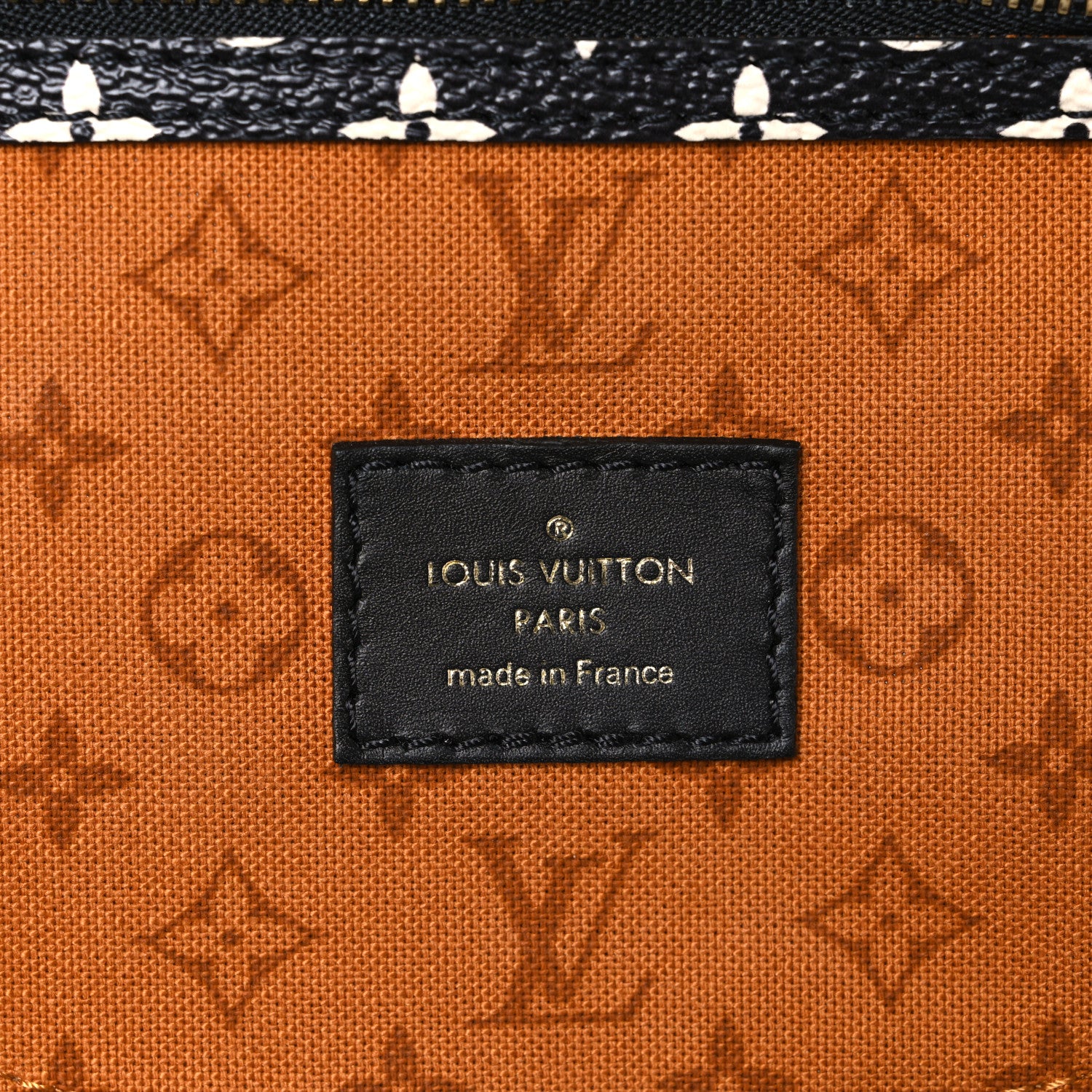 Louis Vuitton Monogram Giant Crafty Speedy Bandouliere 25 Creme Caramel 6 of 9