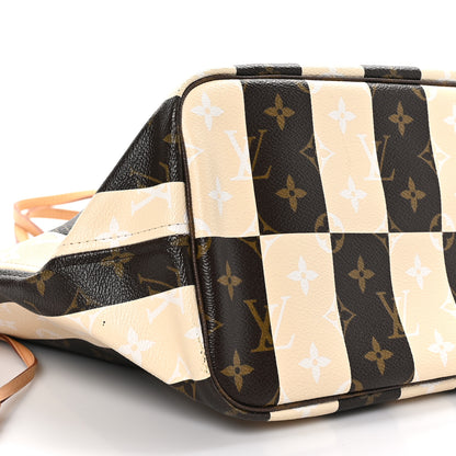 Louis Vuitton Monogram Rayures Neverfull MM 9 of 11
