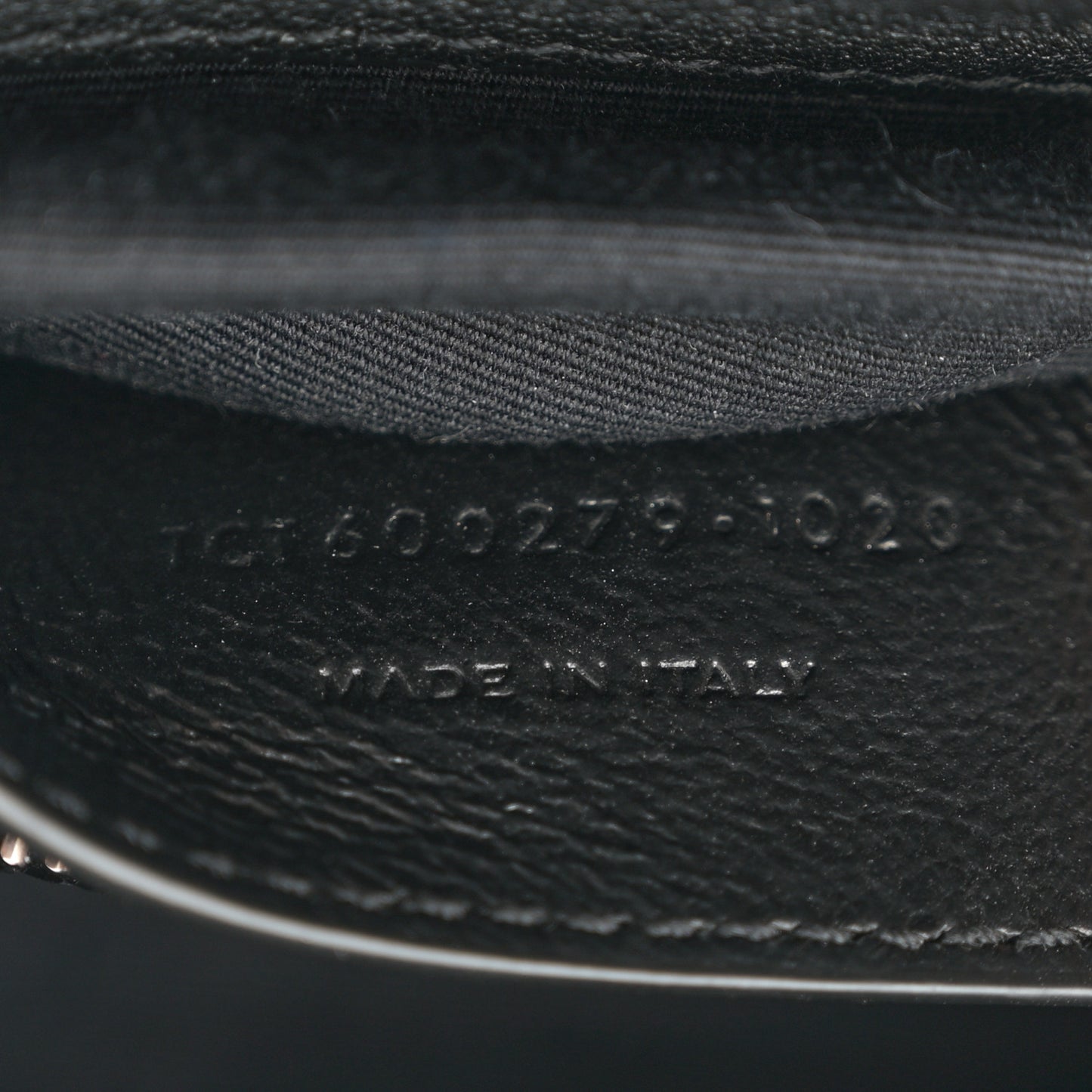 Sheepskin Matelasse Chevron Monogram Medium College Bag Black