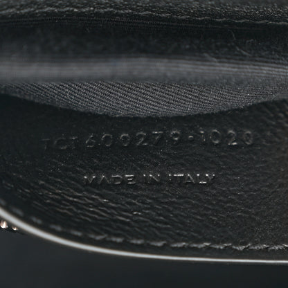 Saint Laurent Sheepskin Matelasse Chevron Monogram Medium College Bag Black 7 of 12