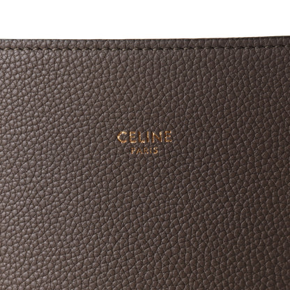 Celine Soft Grained Calfskin Medium Belt Cabas Phantom Souris 6 of 10