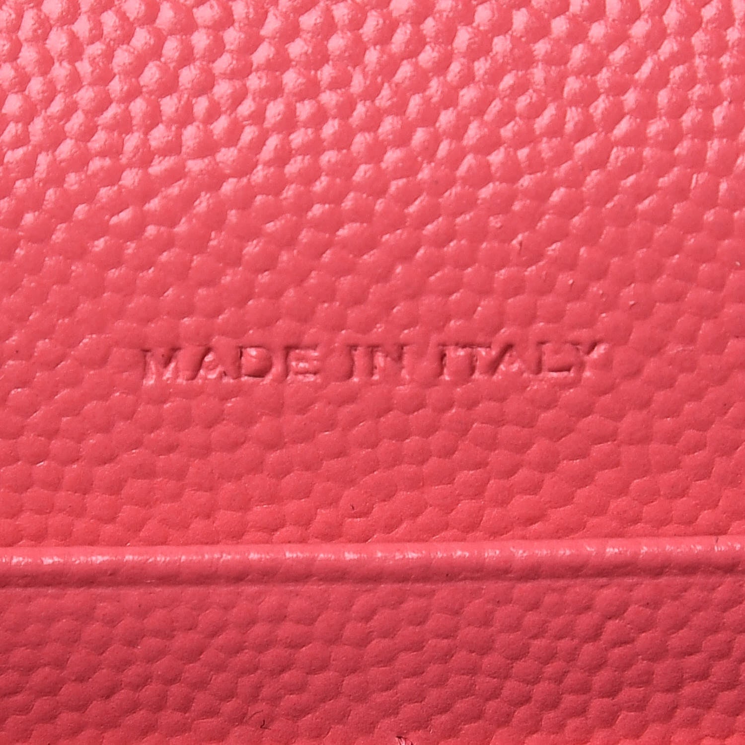 Saint Laurent Grain De Poudre Matelasse Chevron Monogram Chain Wallet Rose Clair 7 of 10