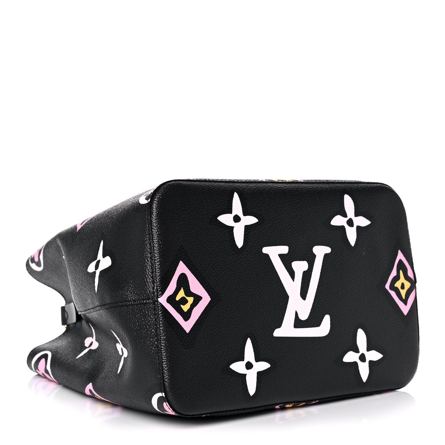 Monogram Giant Wild At Heart Neonoe MM Black