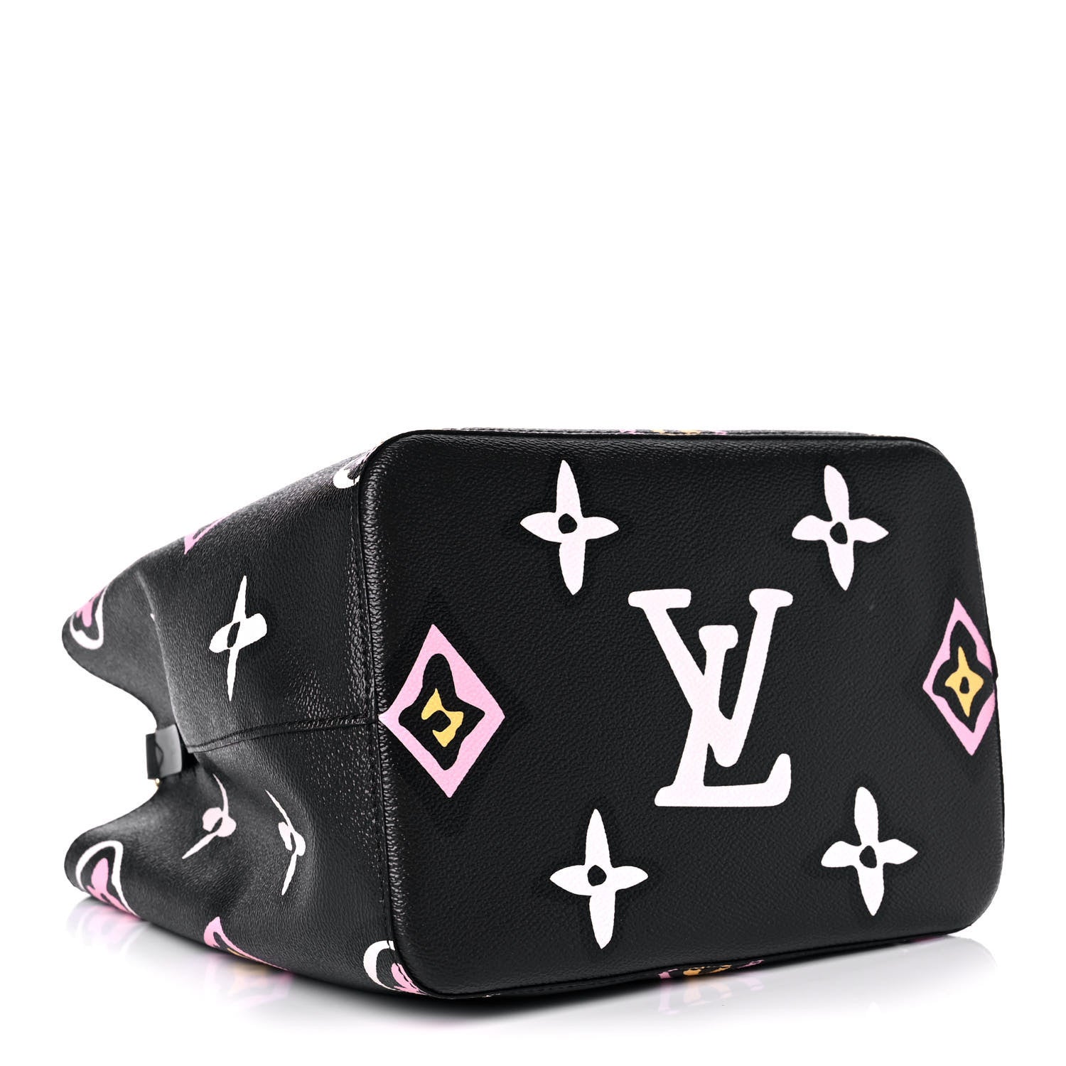 Louis Vuitton Monogram Giant Wild At Heart Neonoe MM Black 4 of 12