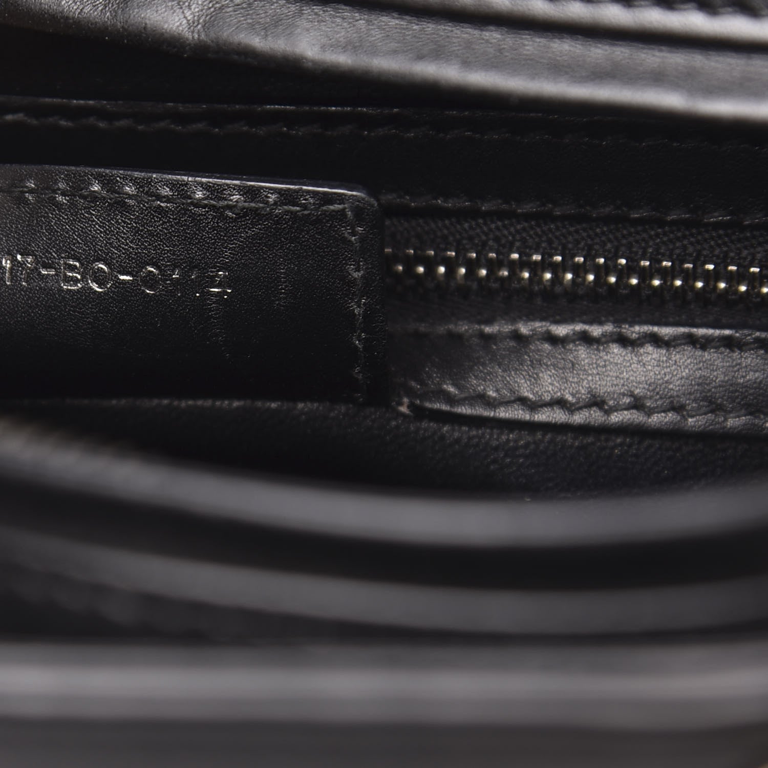 Christian Dior Smooth Calfskin Large Lucky Badges Lady Dior Black 7 of 13