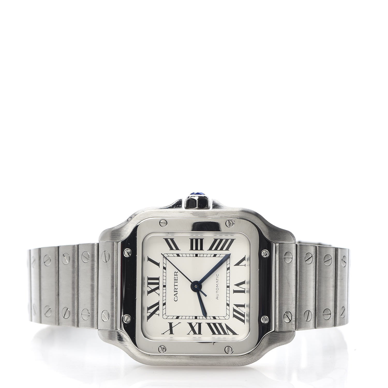 Cartier Stainless Steel 35mm Santos de Cartier Automatic Watch 3 of 7