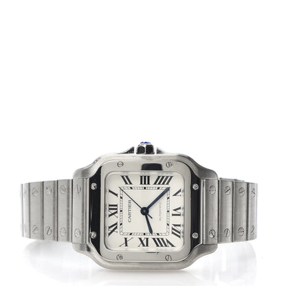 Cartier Stainless Steel 35mm Santos de Cartier Automatic Watch 3 of 7