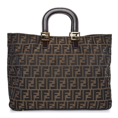 Fendi Zucca Tote Tobacco 1 of 6