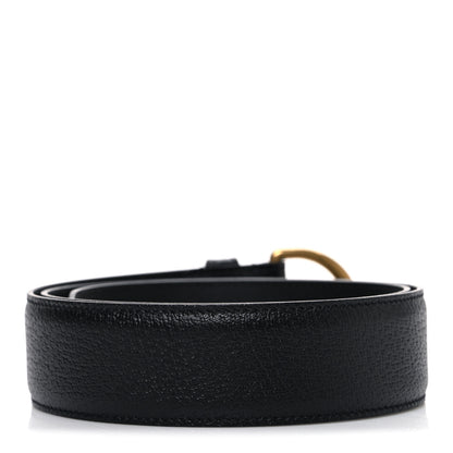 Gucci Textured Dollar Calfskin 40mm Belt 85 34 Black 2 of 5