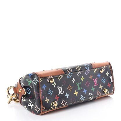 Louis Vuitton Monogram Multicolor Beverly MM Black 4 of 12
