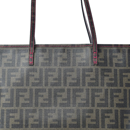 Fendi Zucca Spalmati Small Roll Tote Tobacco Fragola 7 of 20