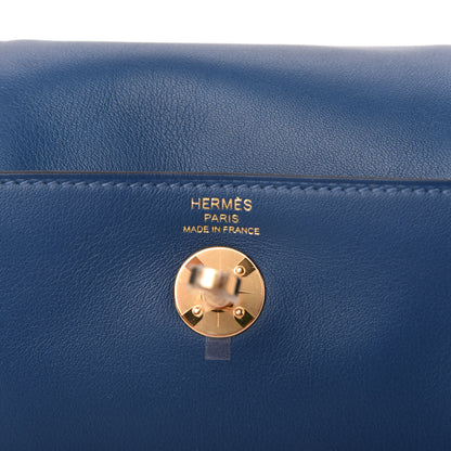 Hermes Swift Mini Lindy 20 Deep Bleu 8 of 9