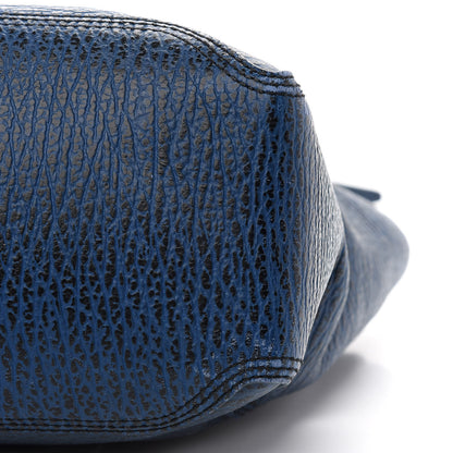 3.1 Phillip Lim Textured Calfskin Medium Pashli Satchel Lapis 10 of 10