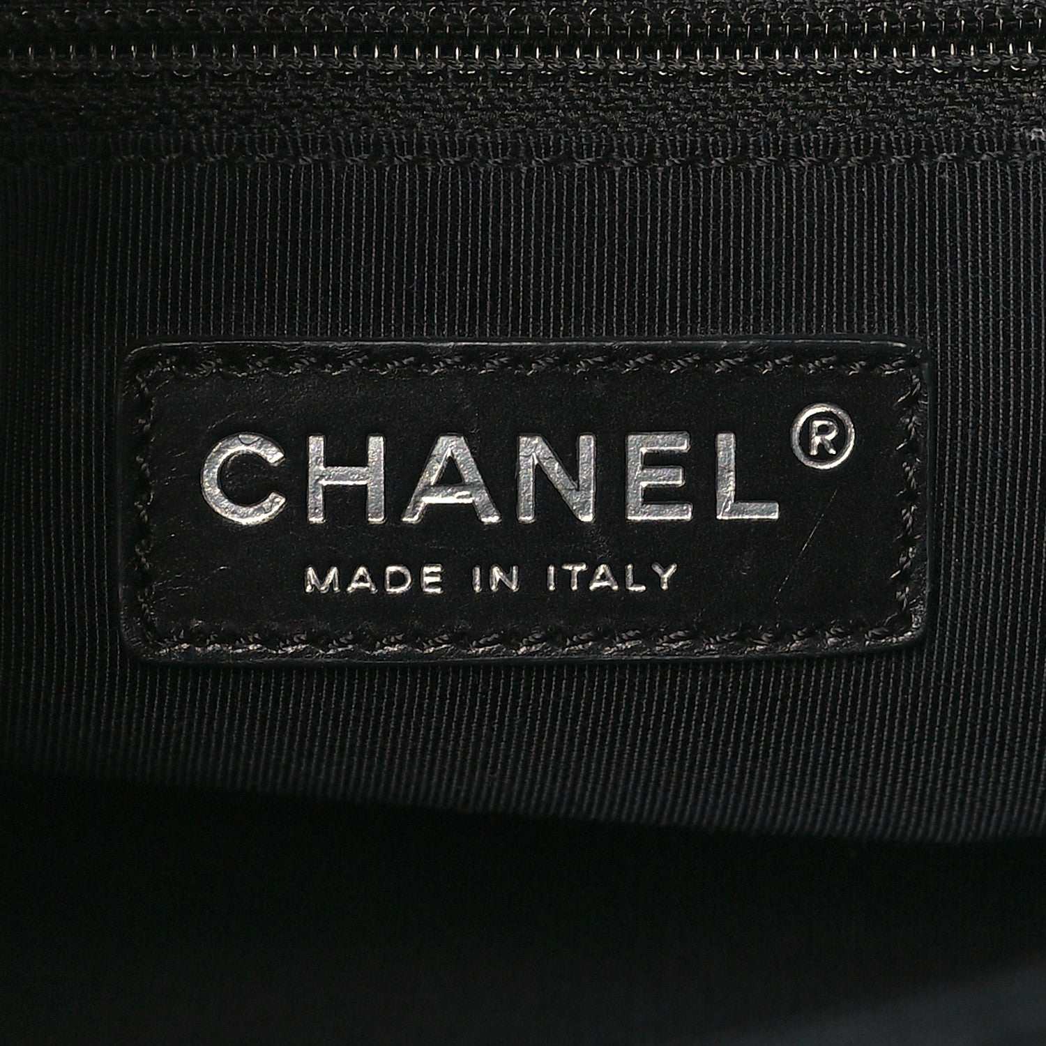 Chanel Calfskin Small Cerf Executive Shopper Tote Black 7 of 10