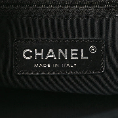 Chanel Calfskin Small Cerf Executive Shopper Tote Black 7 of 10