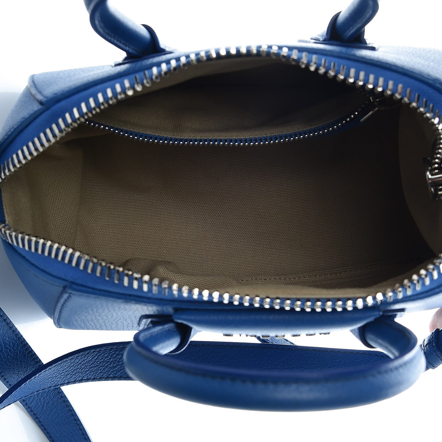 Givenchy Sugar Goatskin Mini Antigona Indigo Blue 5 of 15