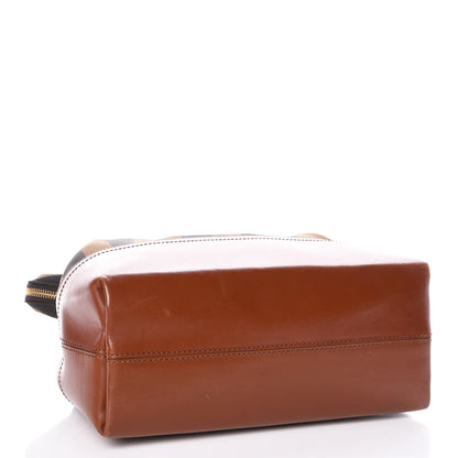 Fendi Pequin Cuoio Vegetale 2Bag Tobacco Cuoio Miele Vacchetta 4 of 12