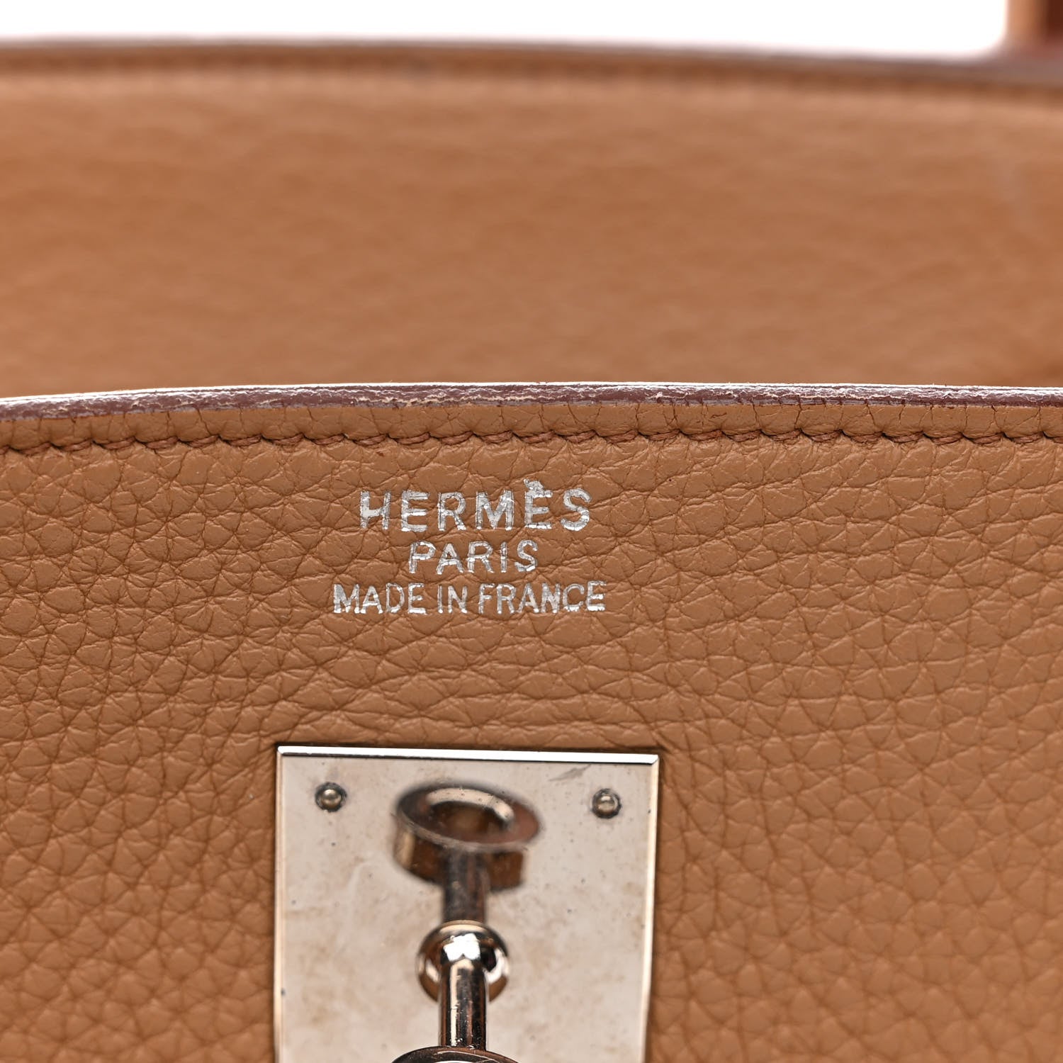 Hermes Taurillon Clemence BIRKIN 40 Tabac Camel 6 of 21