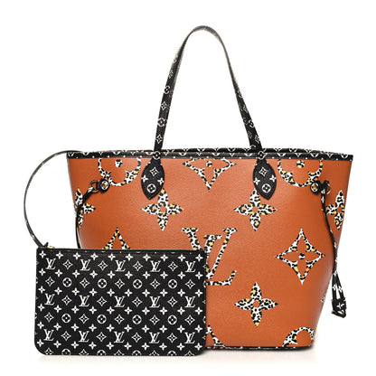 Louis Vuitton Monogram Giant Jungle Neverfull MM Black 1 of 12