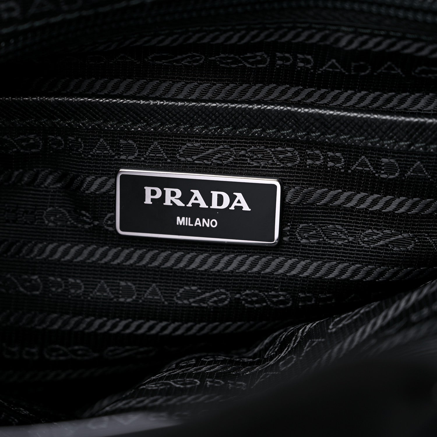 Prada Tessuto Nylon Vela Small Backpack Black 6 of 9