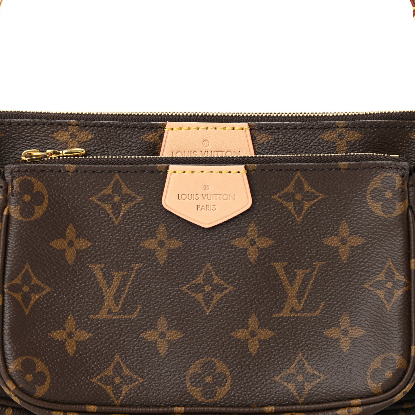Monogram Multi Pochette Accessories Rose Clair