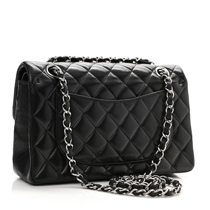 Chanel Lambskin Quilted Small Double Flap Black 3 of 18
