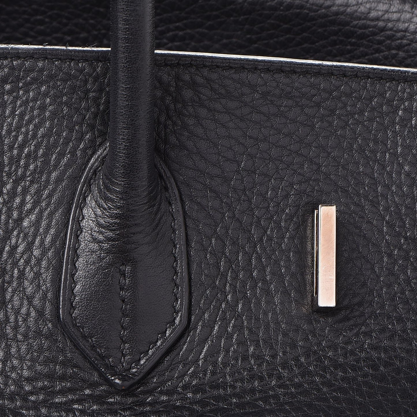 Taurillon Clemence Birkin 35 Black