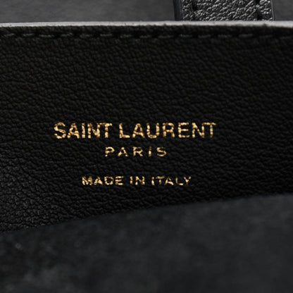 Saint Laurent Calfskin Large Shopping Tote Black 7 of 11