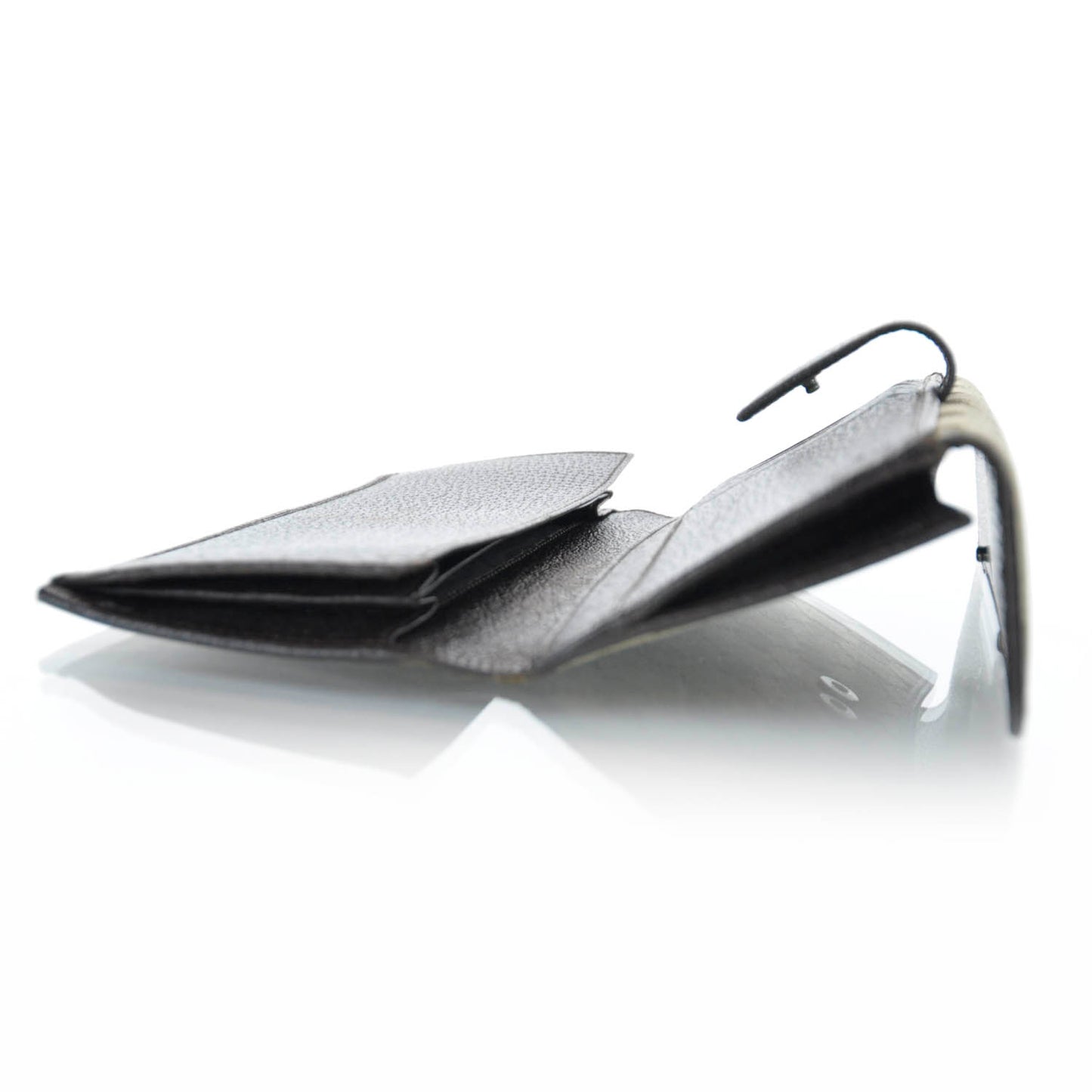 Monogram Metal Plate Continental Wallet