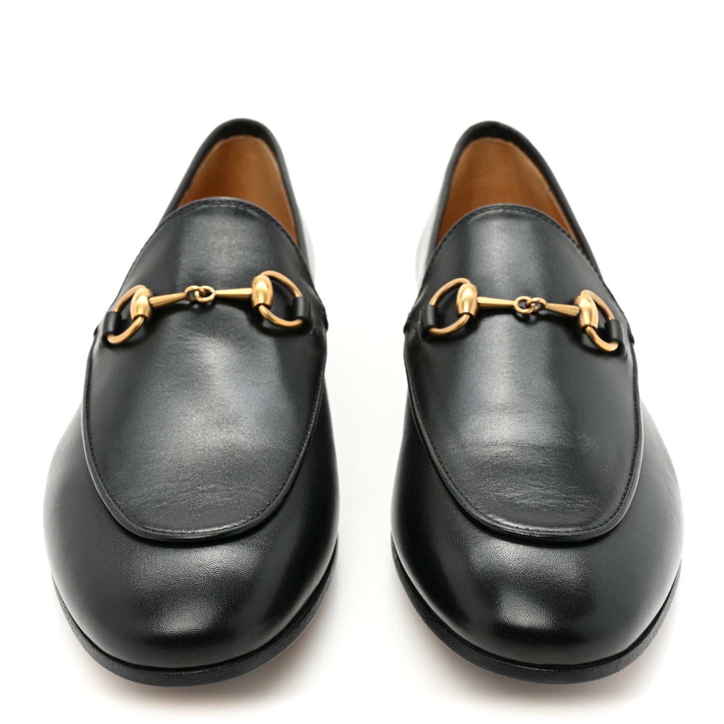 Calfskin Womens Jordaan Loafers 37.5 Black