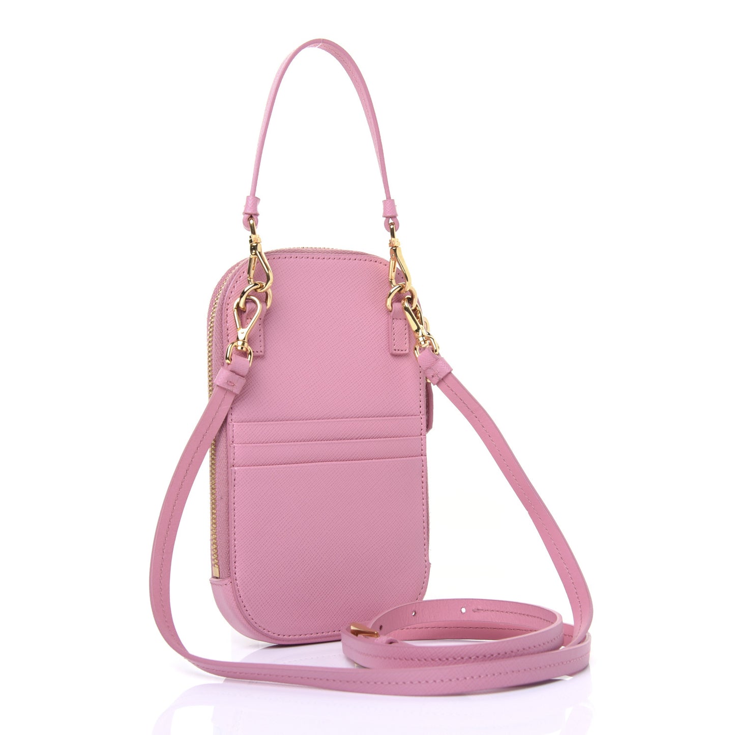 Saffiano Mini Crossbody Bag Petalo