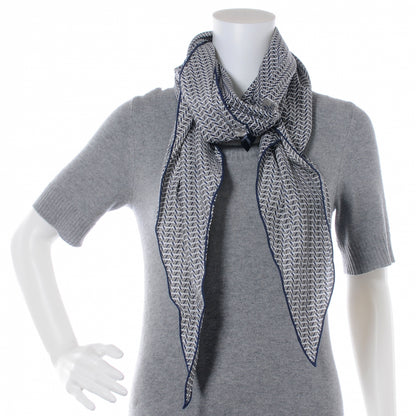 Hermes Mens Cotton H Sublime Losange Scarf GM 4 of 6