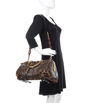 Louis Vuitton Monogram Leopard Stephen Bag 2 of 15