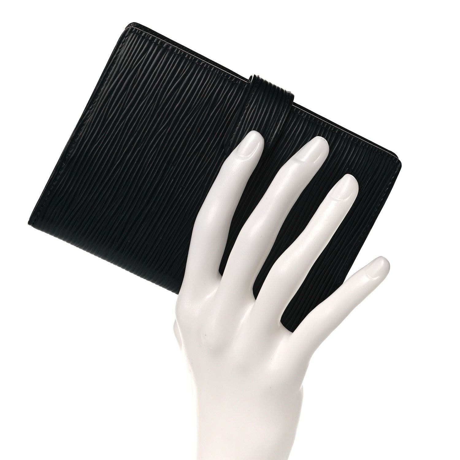 Louis Vuitton Epi Small Ring Agenda Cover Black 2 of 11