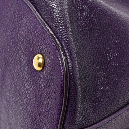 Saint Laurent Calfskin Large Muse Purple 10 of 13