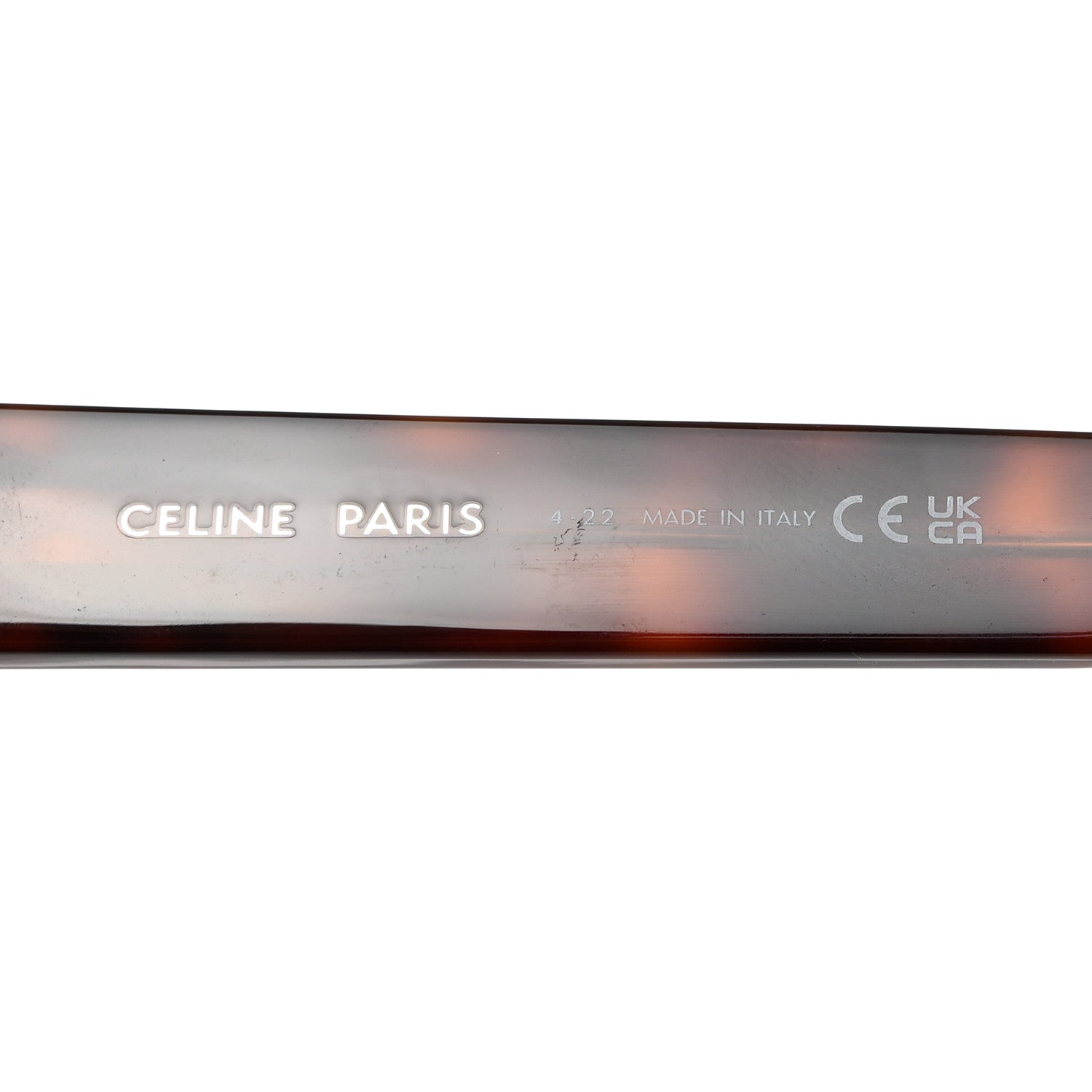 Celine Acetate Triomphe 01 Sunglasses CL 40194U Tortoise 6 of 7
